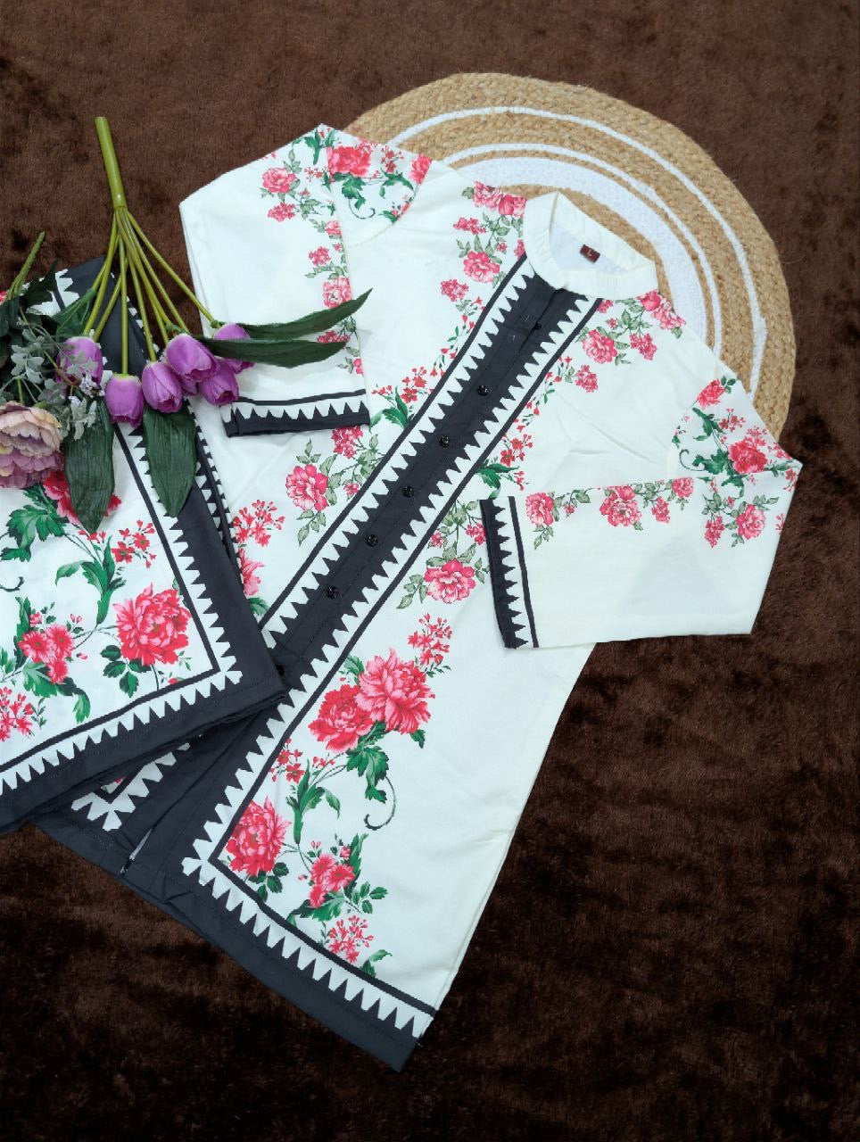 Pure Viscose Rayon Printed Co-Ord Set