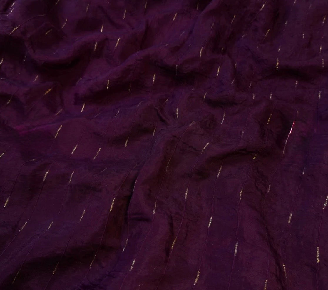 Honeycomb Handwork Soft Silk Blend Saree with Zari Border