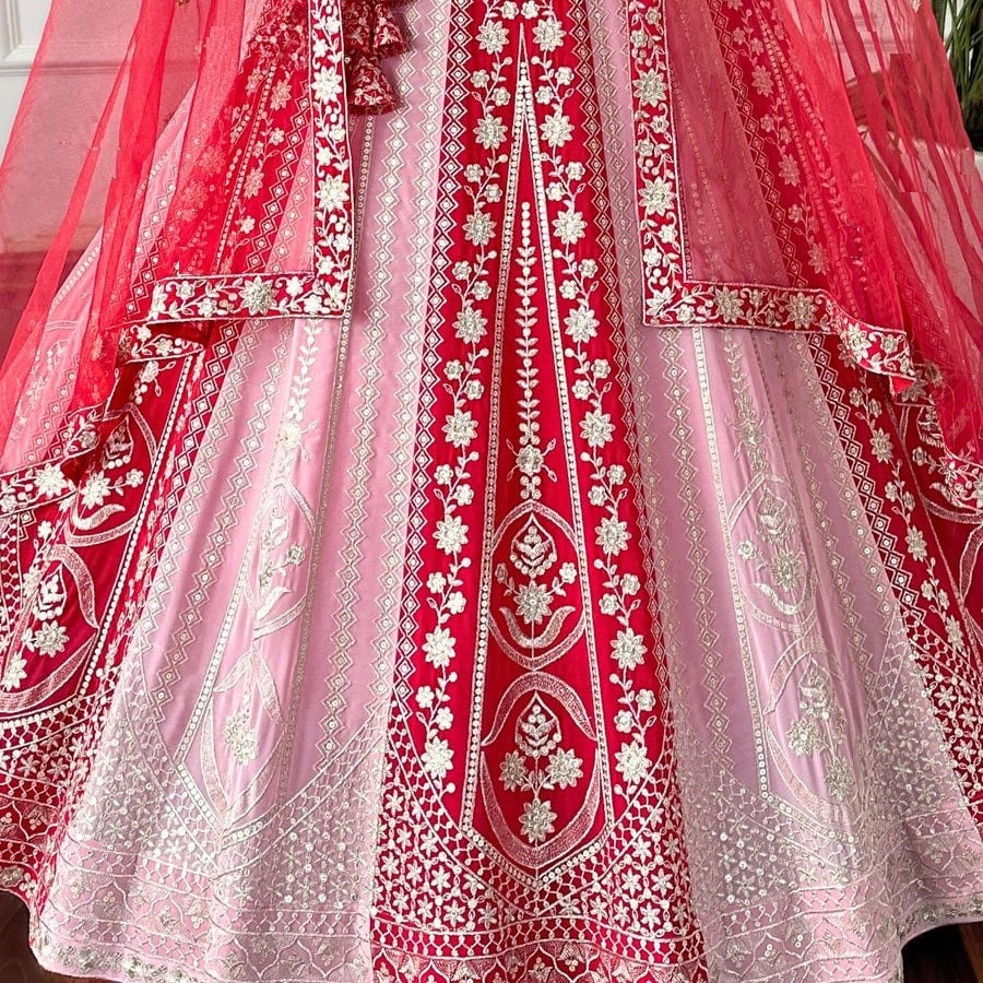 Rosy Ruby Bridal Lehanga