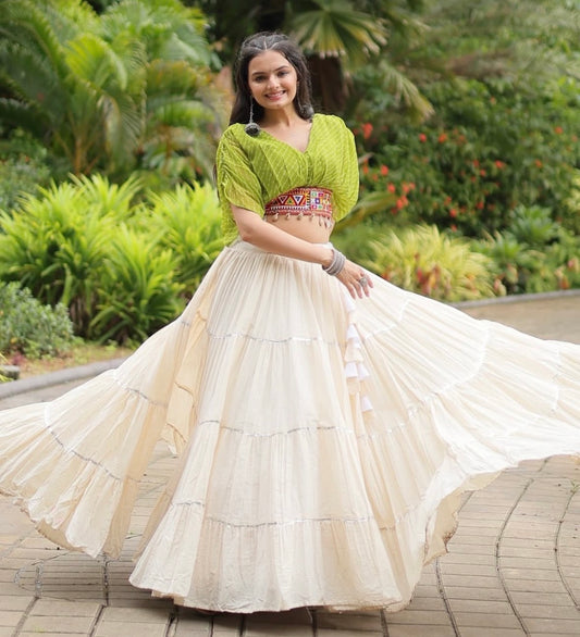 Navratri Cotton Lehenga Choli Set