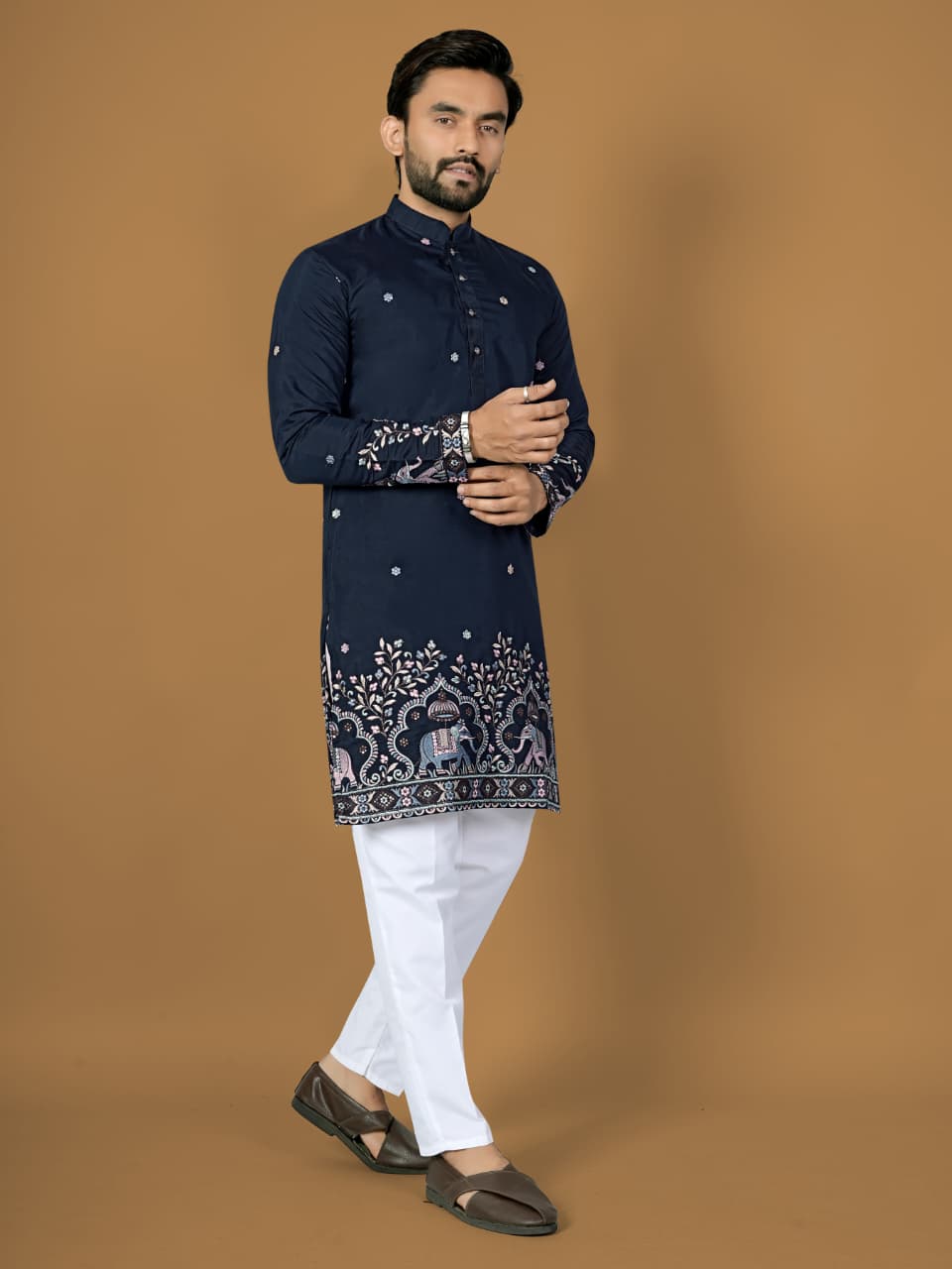 Heavy Wedding outfit with inner Kurta