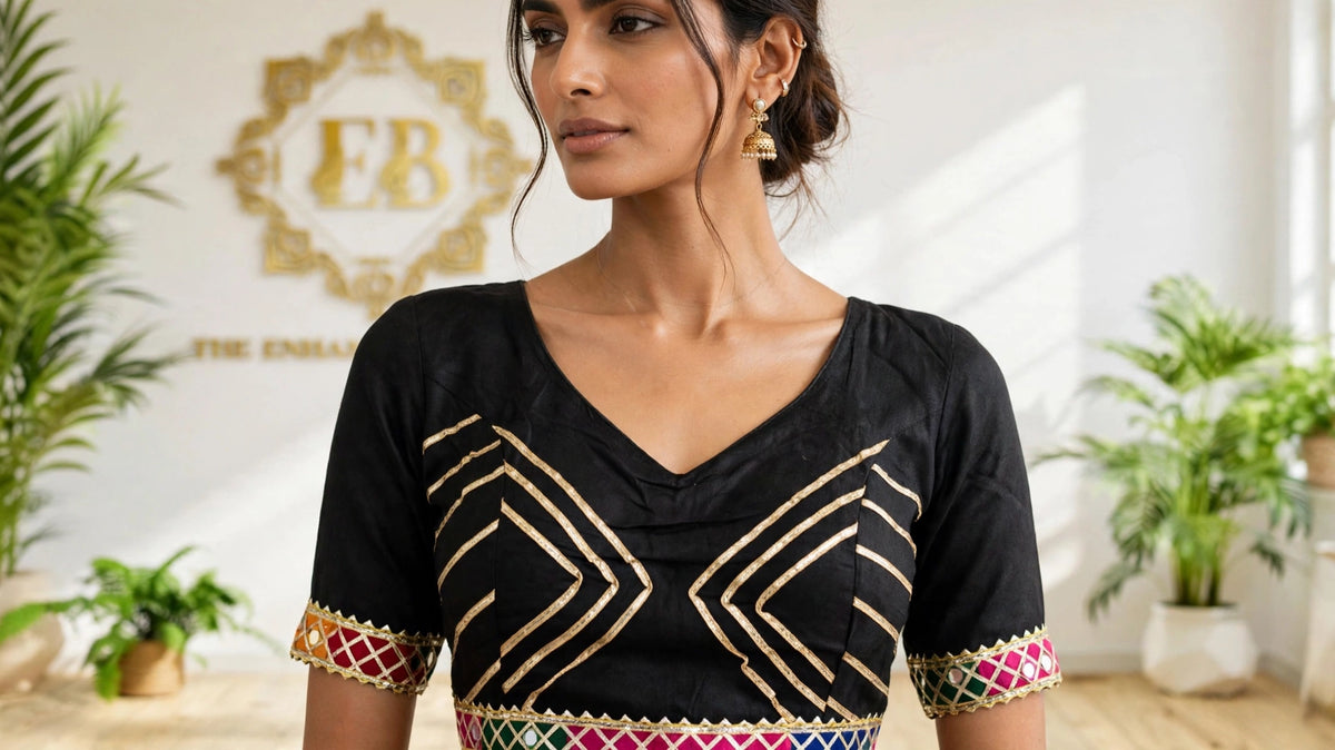 Premium Rayon Patchwork Lehenga Choli Set | 8m Flair Navratri Chaniya Choli