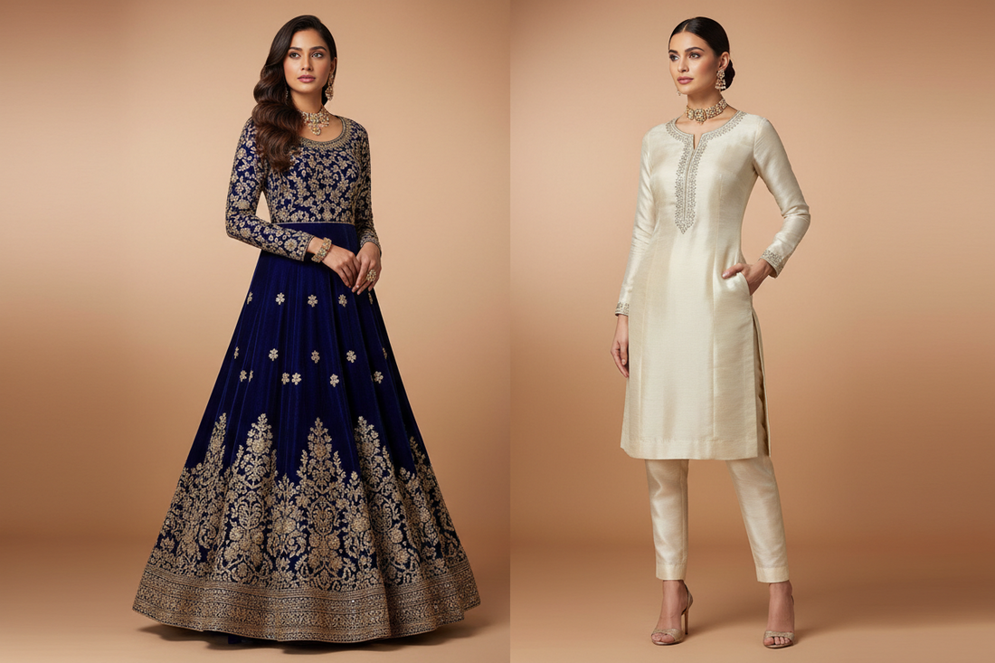 Anarkali vs Straight Cut Suit — Which Looks Best on Your Figure?
