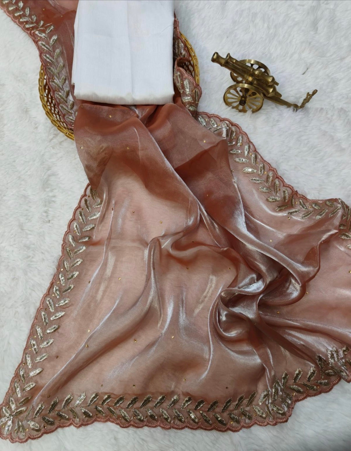 Premium Jimmy Choo Fabric Saree