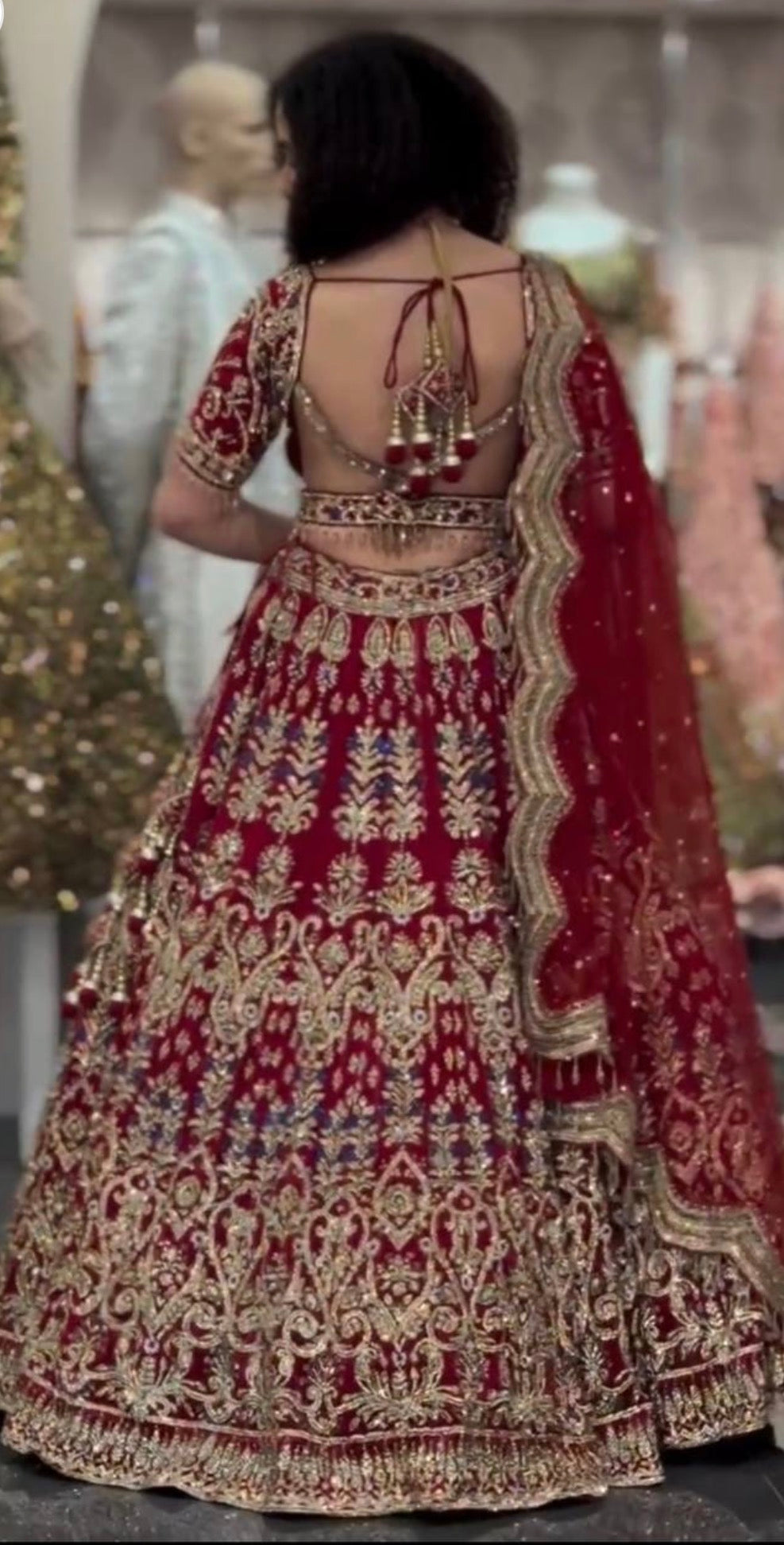 Bridal Lehenga Fabric-Fox Georgette | The Royal "Rukhsar" Bridal Lehenga Set