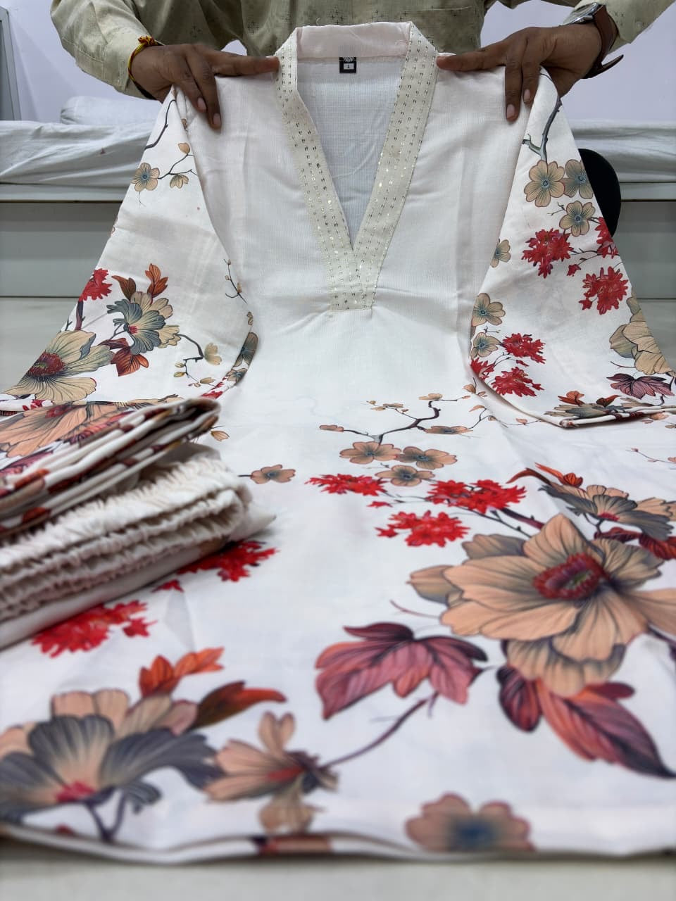 Premium Lilan Cotton Co-Ord Set