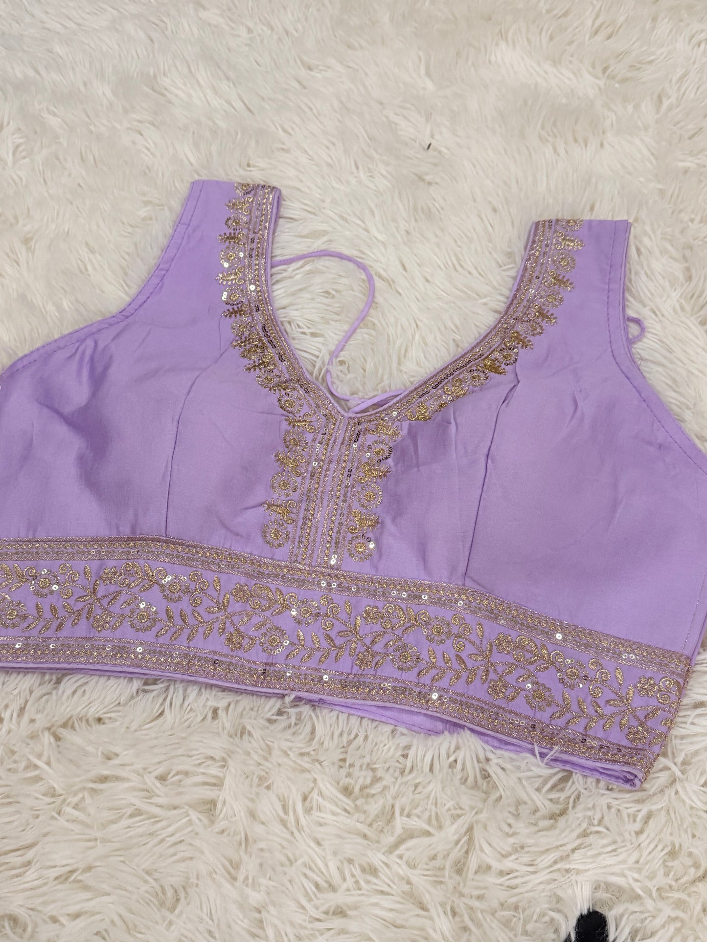 Roman Silk Embroidered Blouse