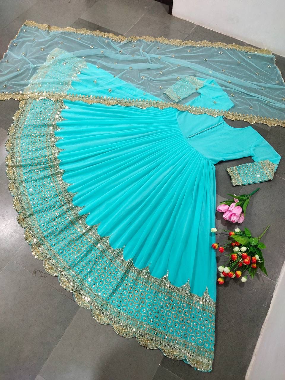 Riwaayat Sequin Anarkali Collection