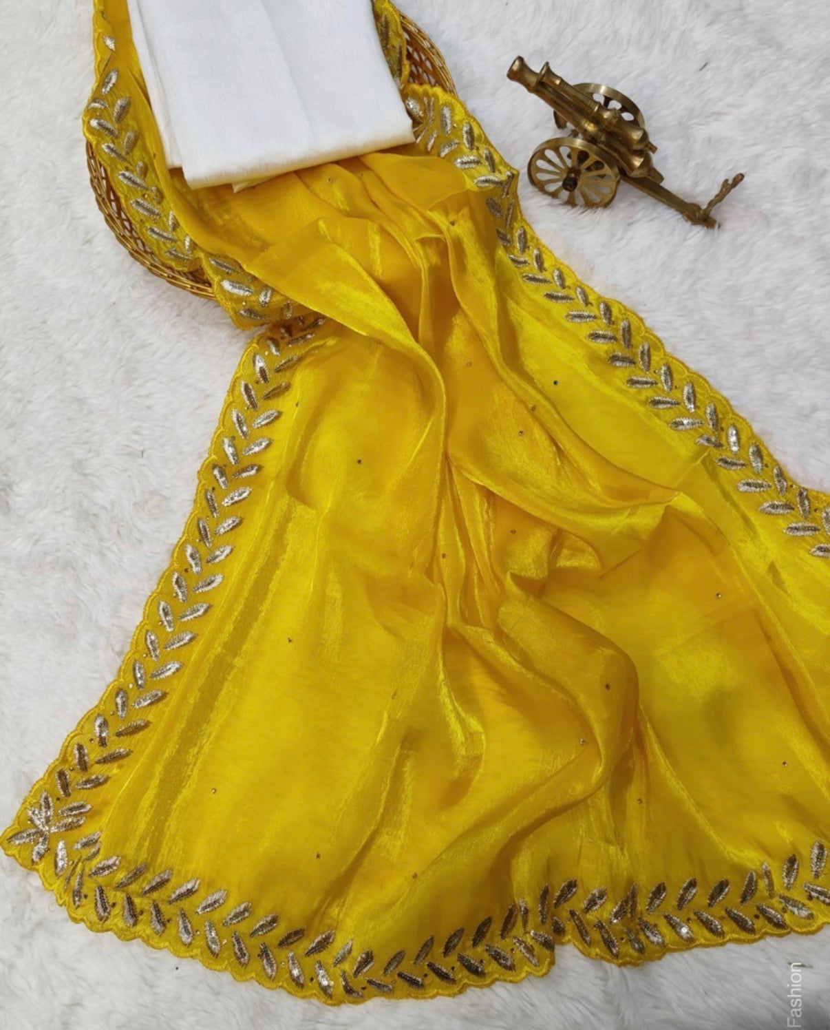 Premium Jimmy Choo Fabric Saree