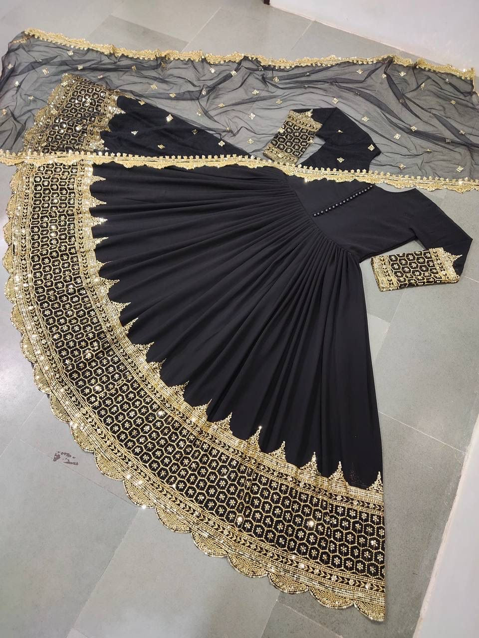 Riwaayat Sequin Anarkali Collection