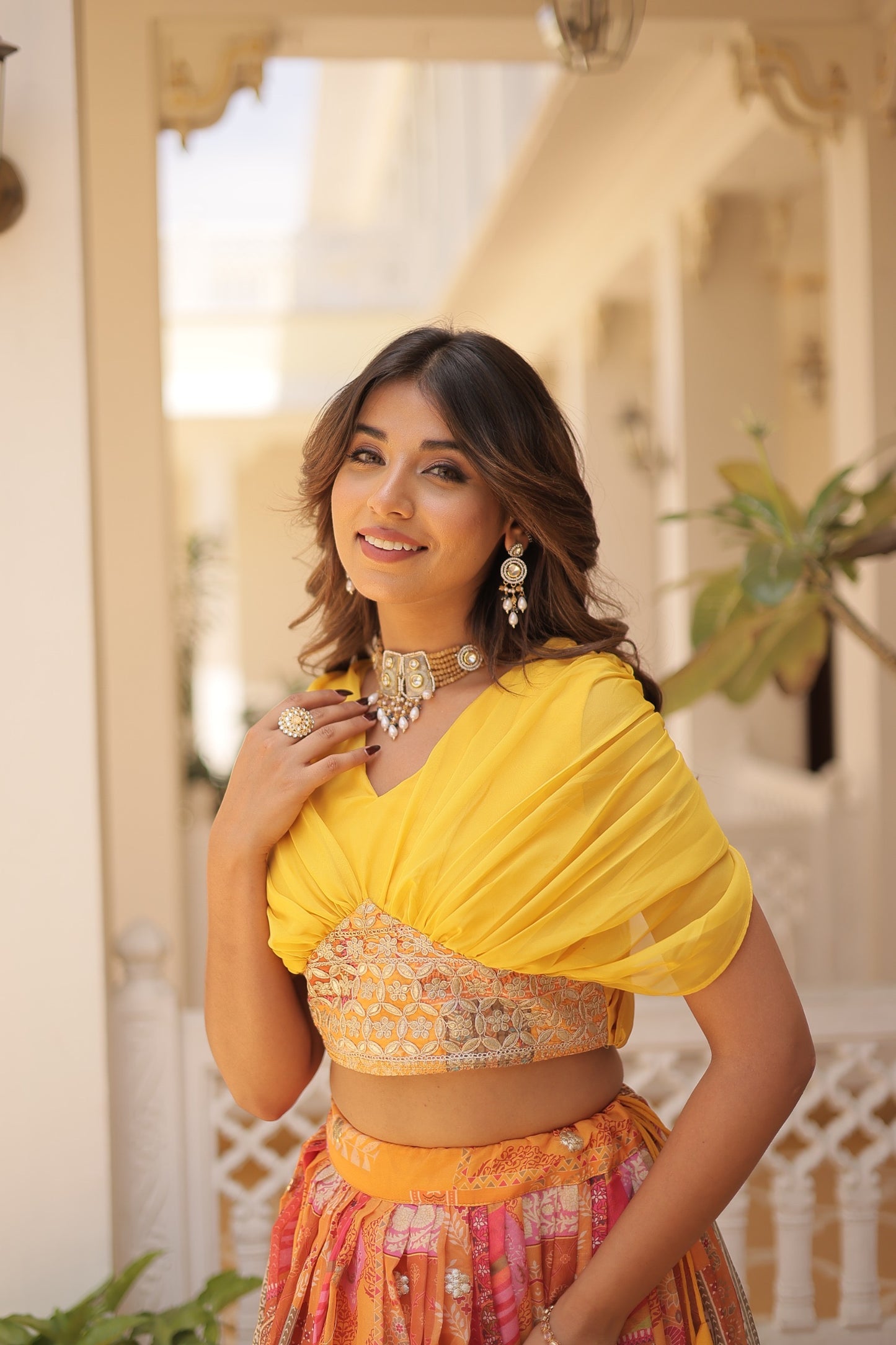 Teen Designer Lehenga Choli Set