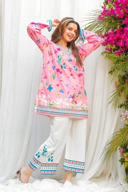 Pure Viscose Rayon Printed Co-Ord Set