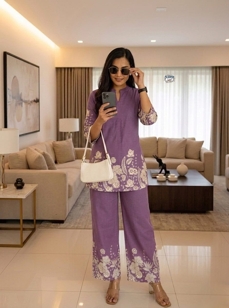 Premium Jaipuri Print Cotton Co-ord Set