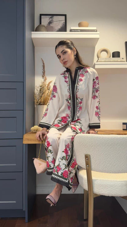 Pure Viscose Rayon Printed Co-Ord Set