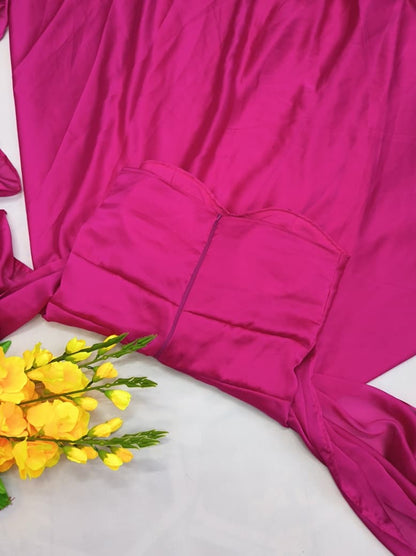 Ruby Party wear Gown