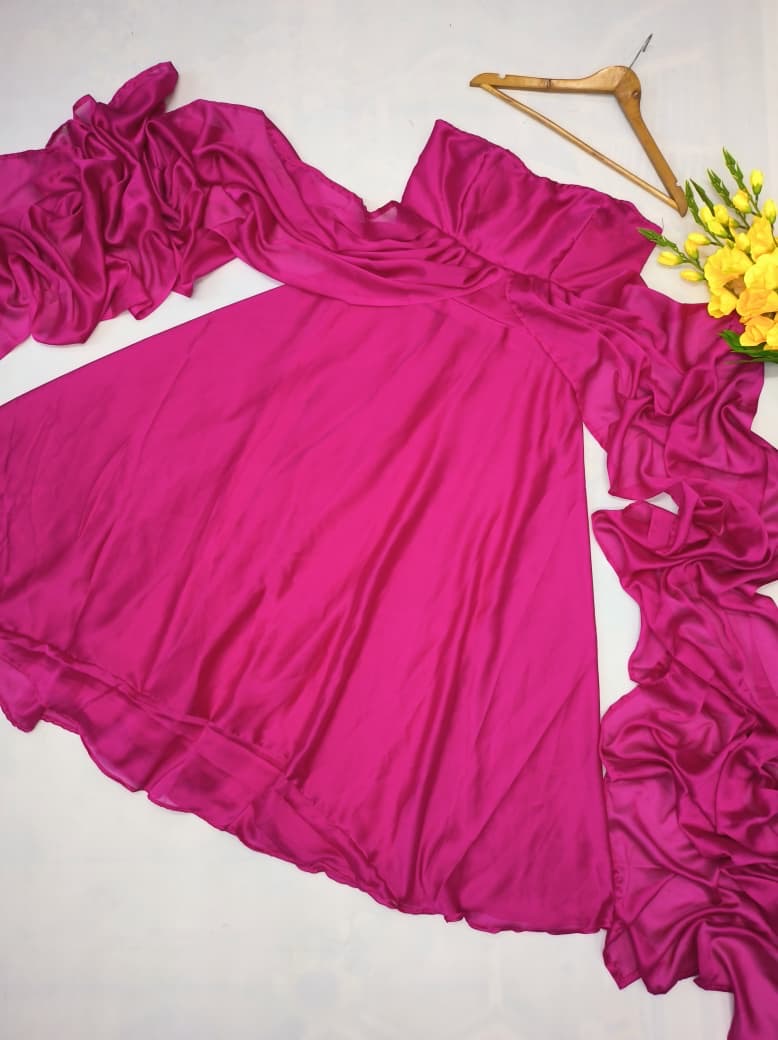 Ruby Party wear Gown