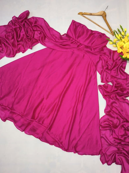 Ruby Party wear Gown