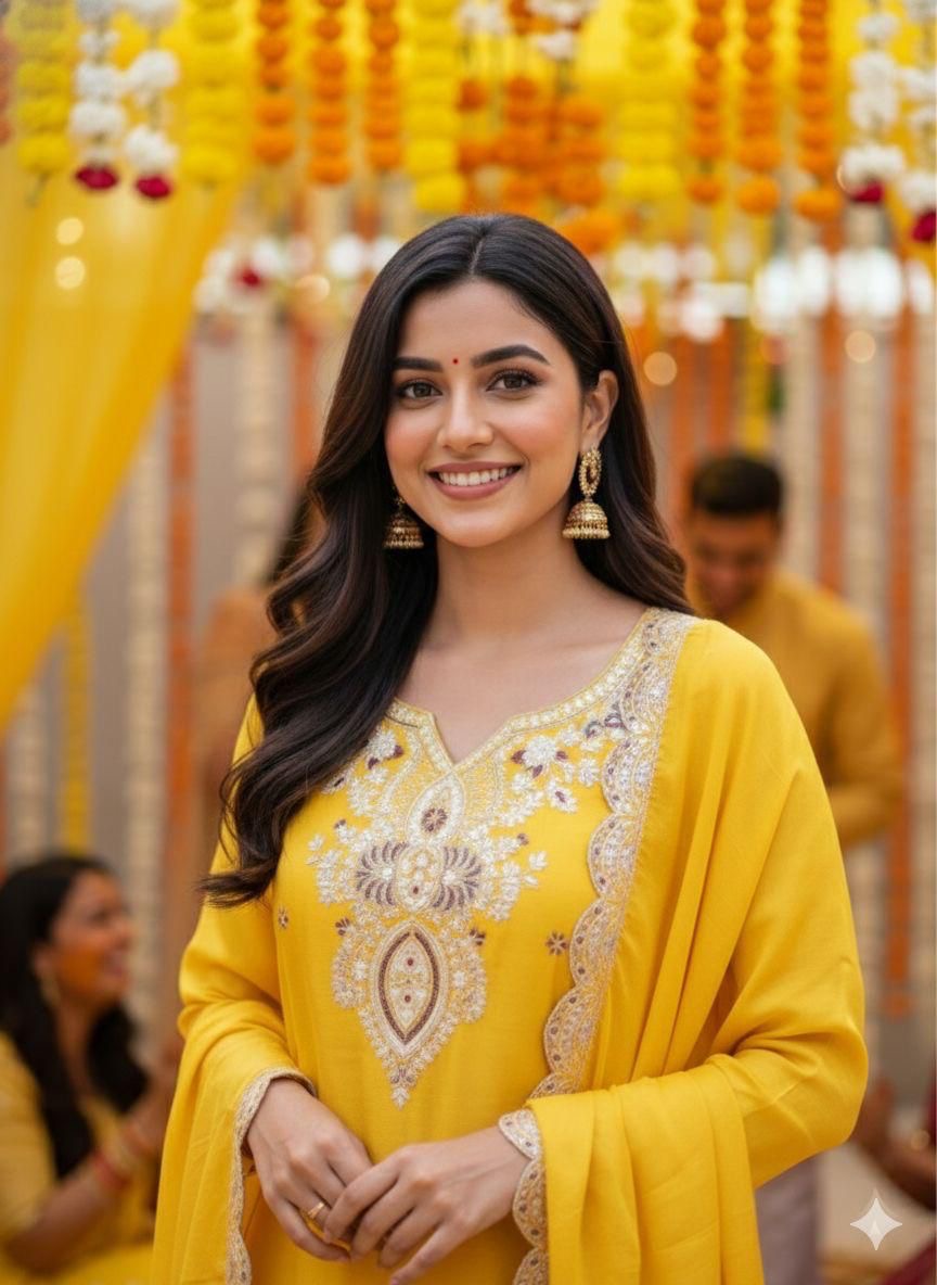 Sunshine Royale Chinon Palazzo Suit Set