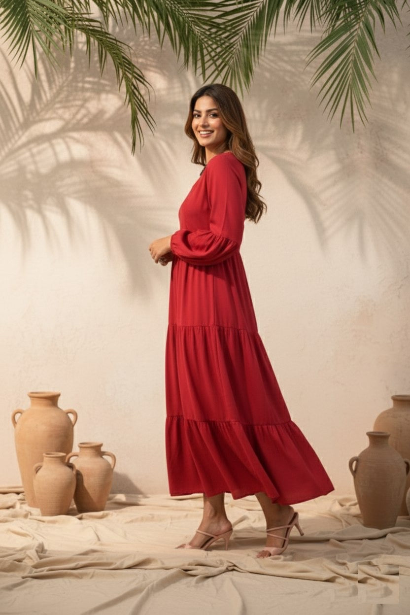 Summer Breeze Fit & Flare Dress