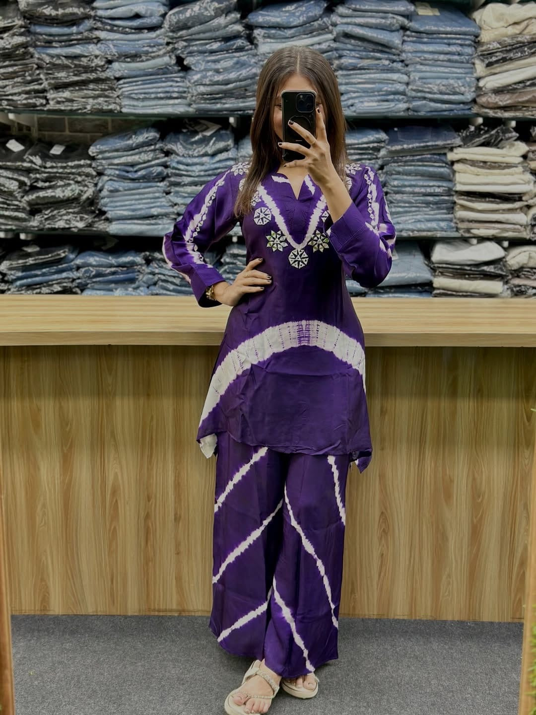 Bandhani Co-ord Set