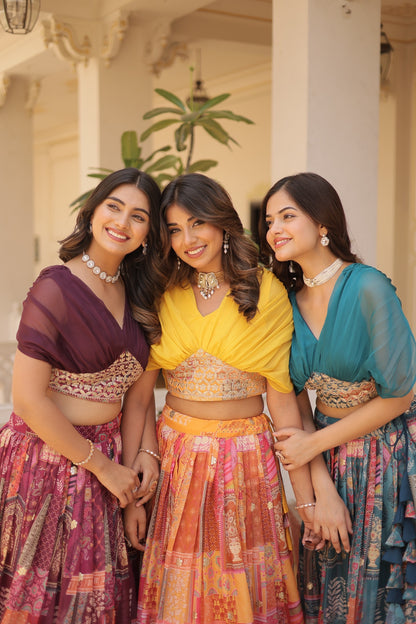 Teen Designer Lehenga Choli Set
