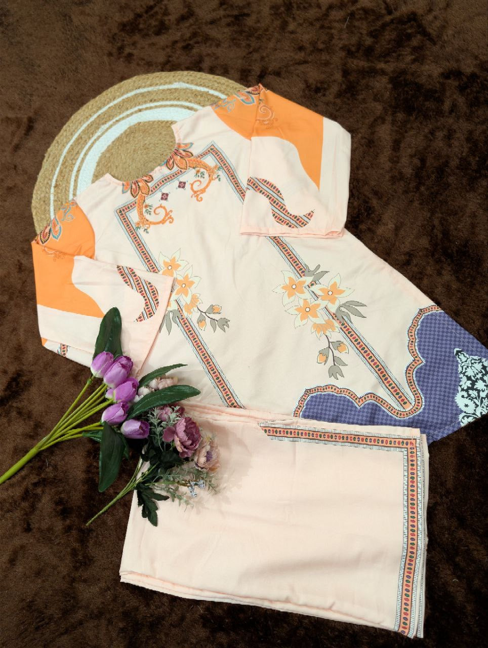 Pure Viscose Rayon Printed Co-Ord Set