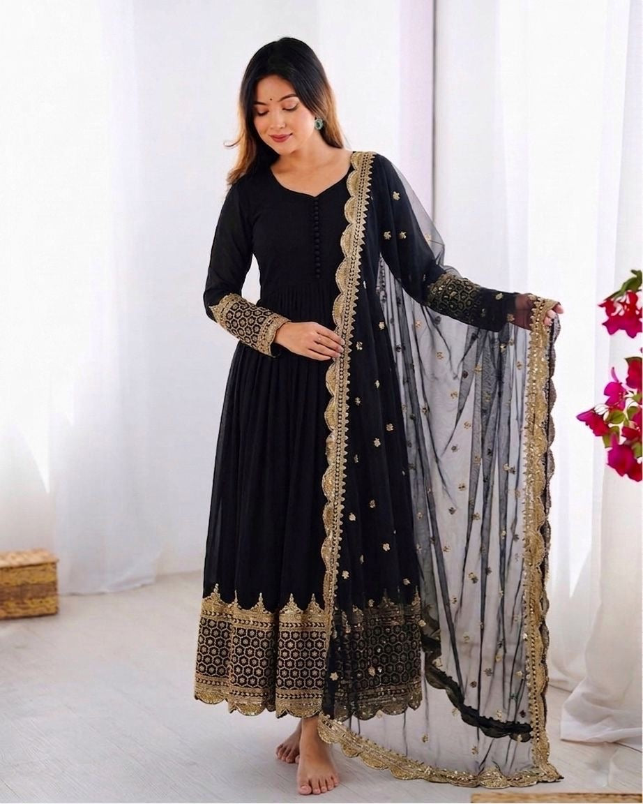 Riwaayat Sequin Anarkali Collection