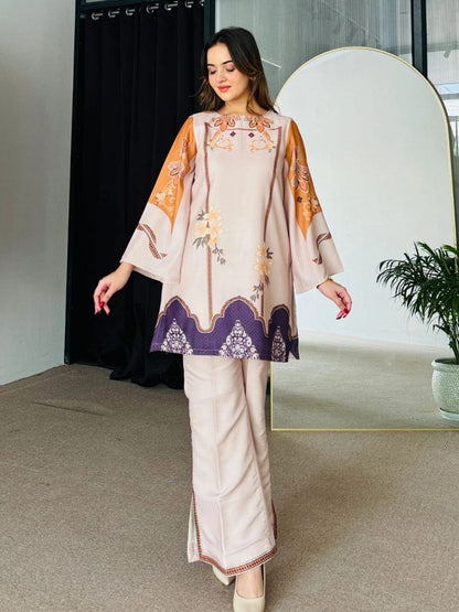 Pure Viscose Rayon Printed Co-Ord Set