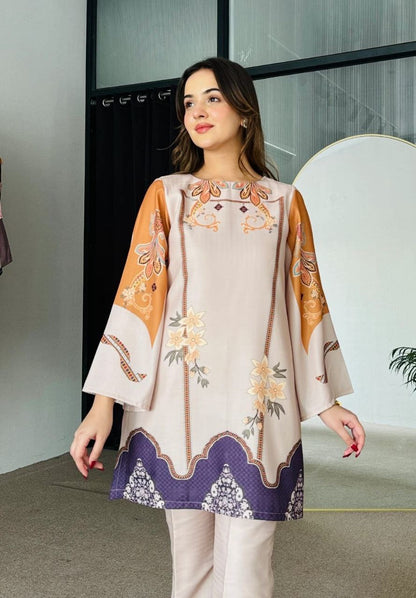 Pure Viscose Rayon Printed Co-Ord Set