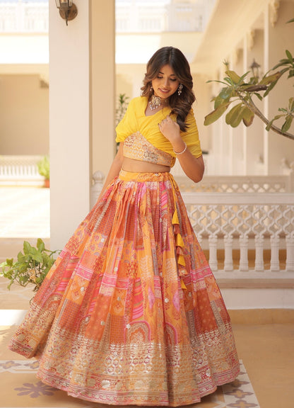 Teen Designer Lehenga Choli Set