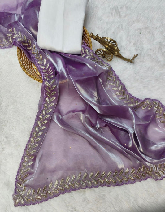Premium Jimmy Choo Fabric Saree