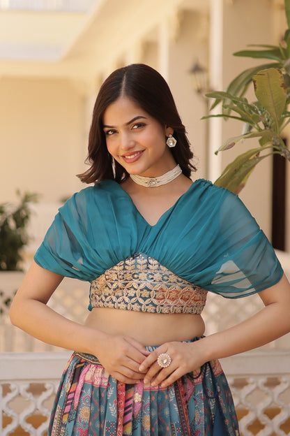 Teen Designer Lehenga Choli Set