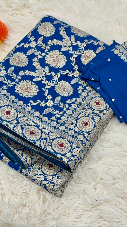 Neeta Ambani Inspired Banarasi Handloom Meenakari Saree | Party Wear Ethnic Saree