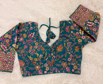 Long Sleeve Viscose Printed Blouse | Modest & Elegant Women’s Fashion