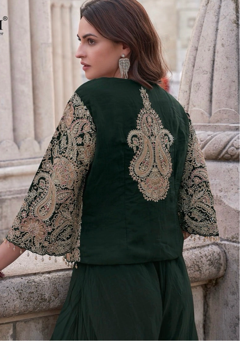 Jacket, Bustier & Palazzo | The Enhanced Beauty 2-3 Shipping days in USA