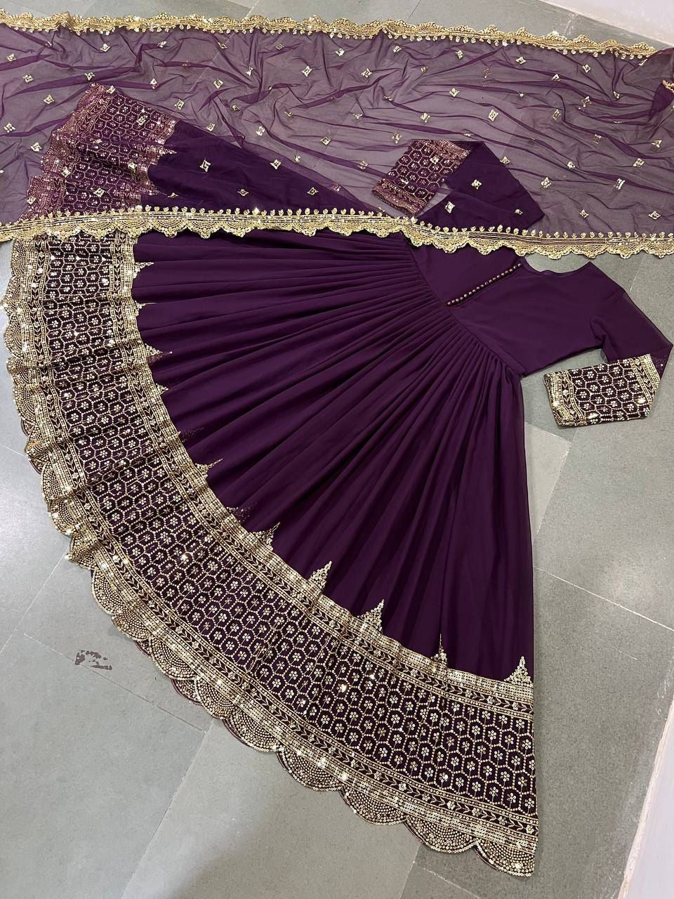 Riwaayat Sequin Anarkali Collection