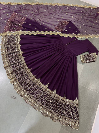 Riwaayat Sequin Anarkali Collection