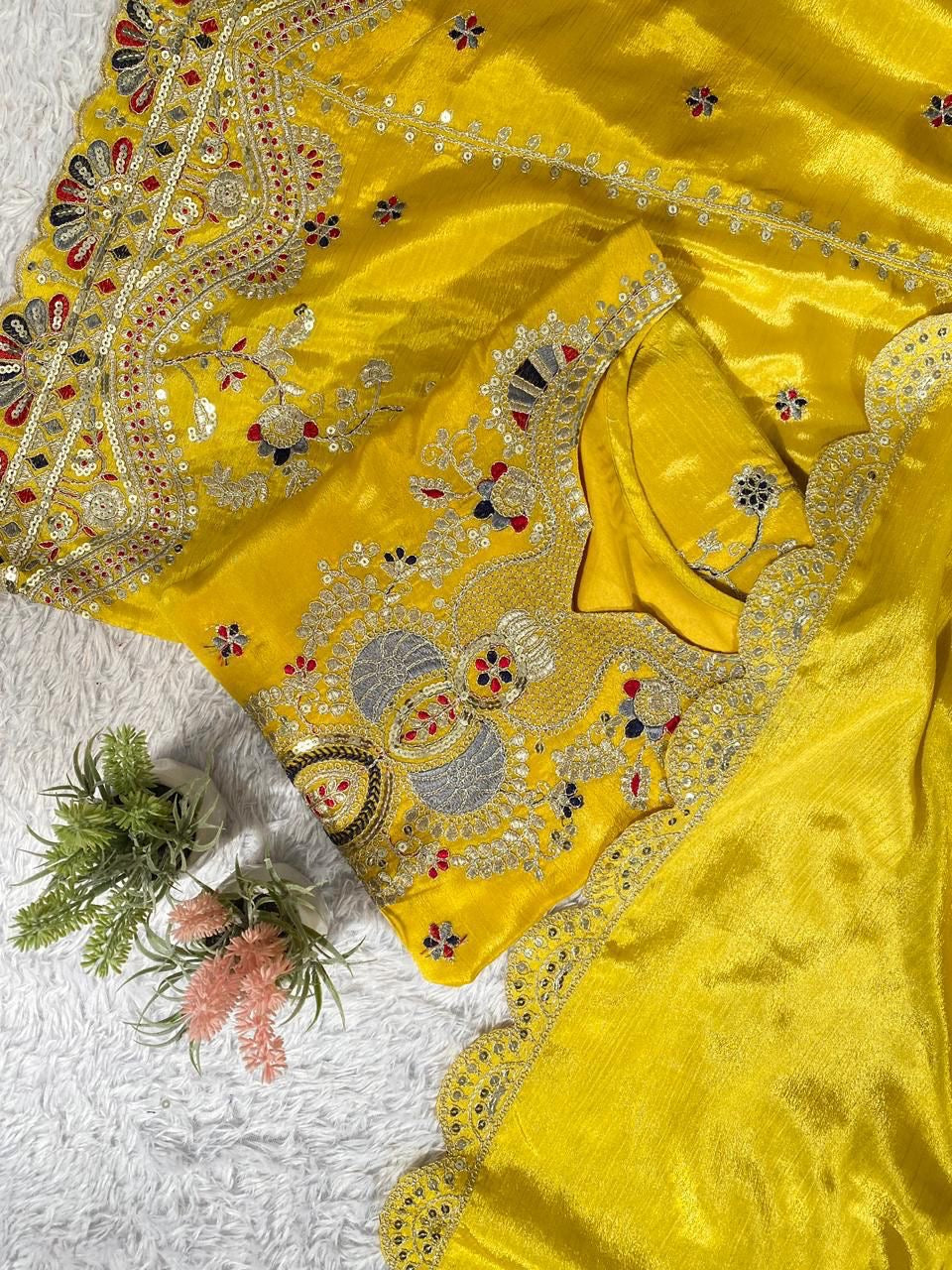 Sunshine Royale Chinon Palazzo Suit Set