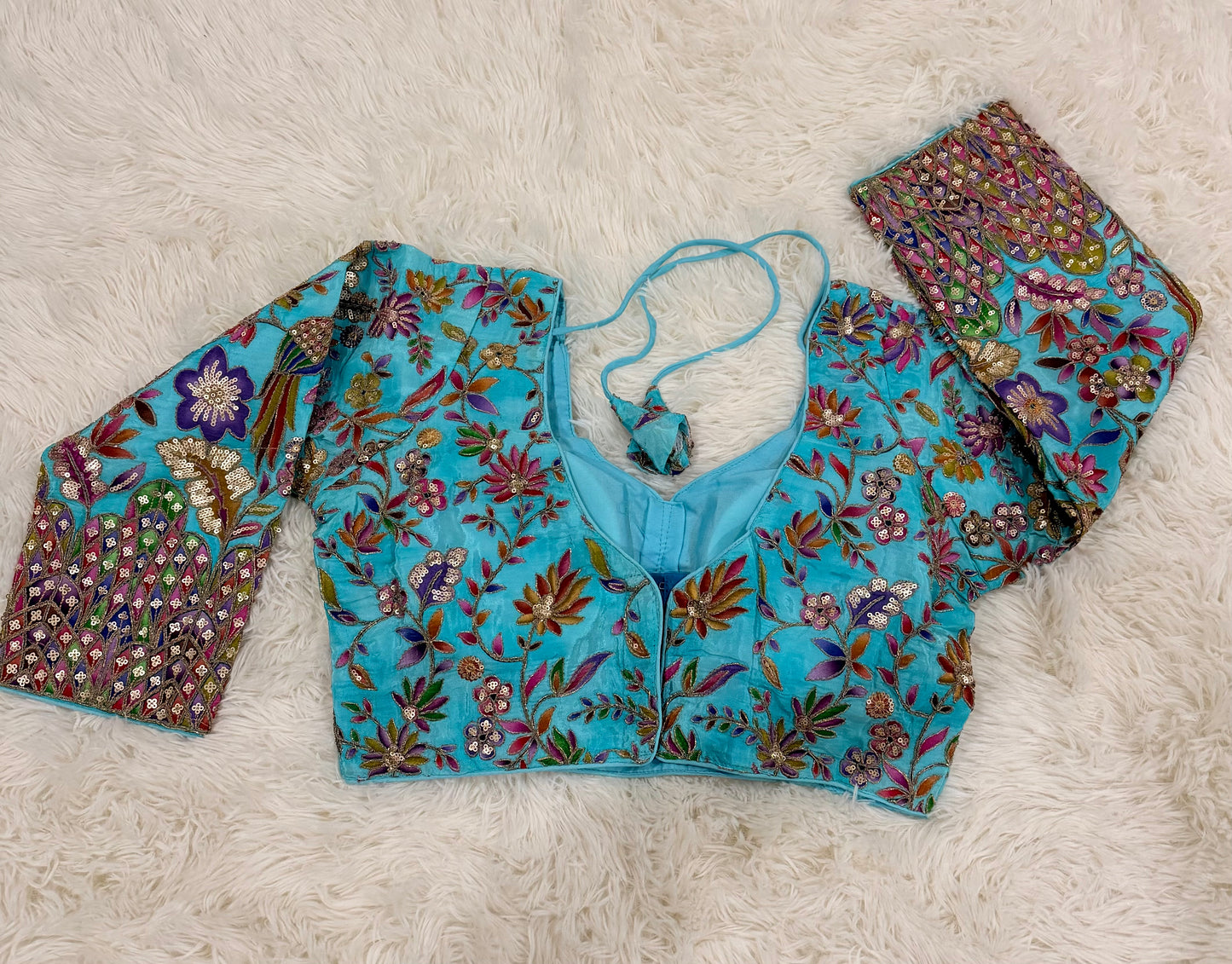 Long Sleeve Viscose Printed Blouse | Modest & Elegant Women’s Fashion