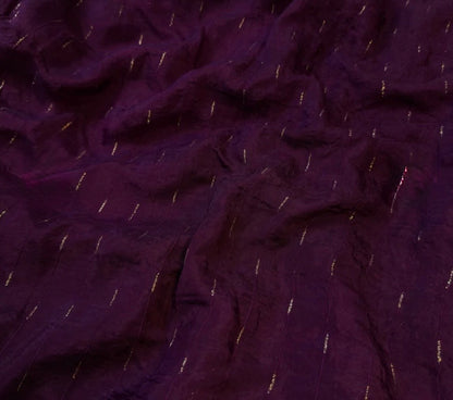 Honeycomb Handwork Soft Silk Blend Saree with Zari Border