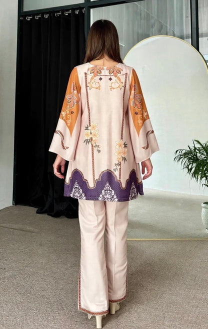Pure Viscose Rayon Printed Co-Ord Set