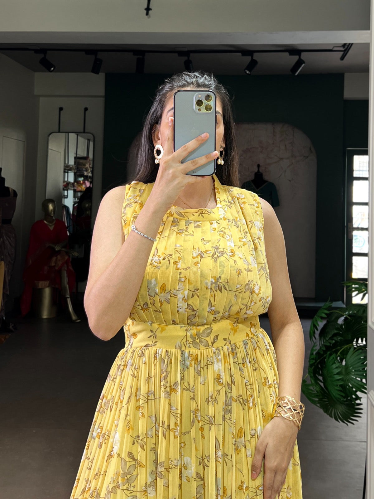 Soft Petal Aura Maxi Dress