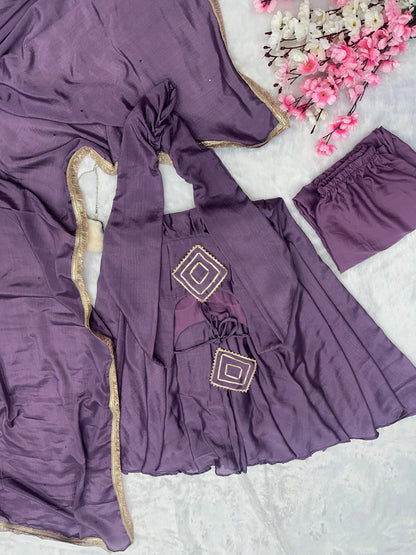 Elegant Party Wear Anarkali Dress with Dupatta