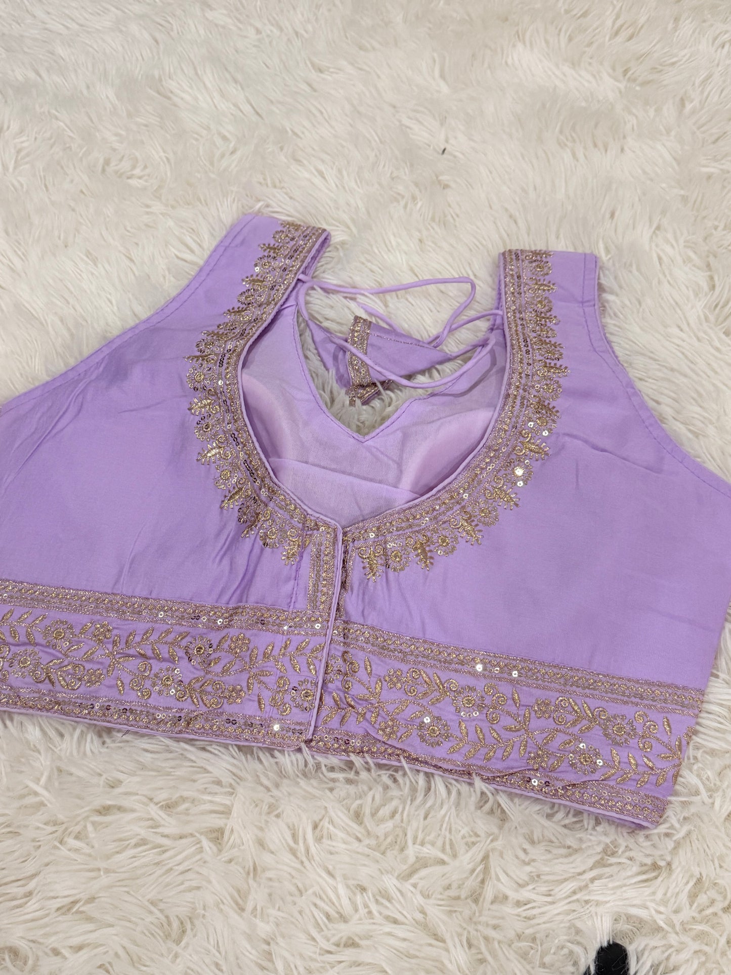 Roman Silk Embroidered Blouse