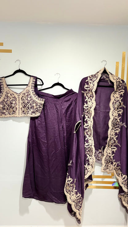 Jacket, Bustier & Palazzo | The Enhanced Beauty 2-3 Shipping days in USA