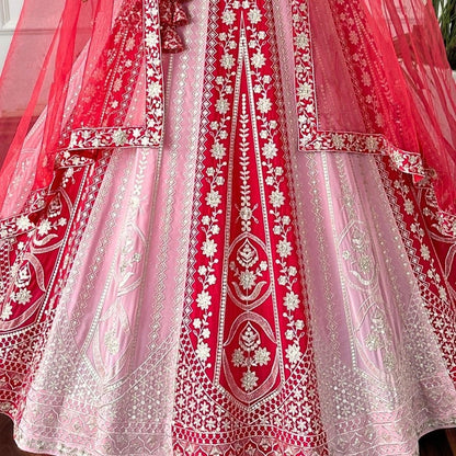 Rosy Ruby Bridal Lehanga