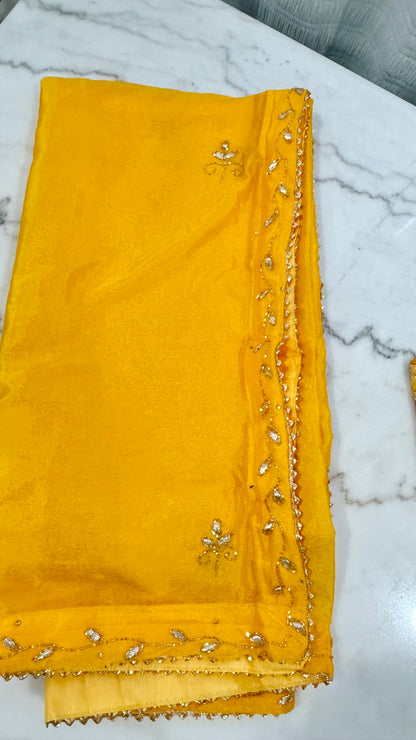 Rajasthani Royal Gota Patti Lehenga Set | Haldi & Teen Celebration Wear