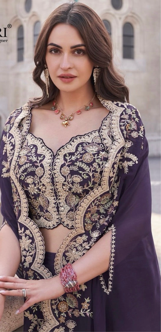 Jacket, Bustier & Palazzo | The Enhanced Beauty 2-3 Shipping days in USA