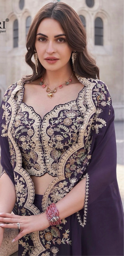 Jacket, Bustier & Palazzo | The Enhanced Beauty 2-3 Shipping days in USA