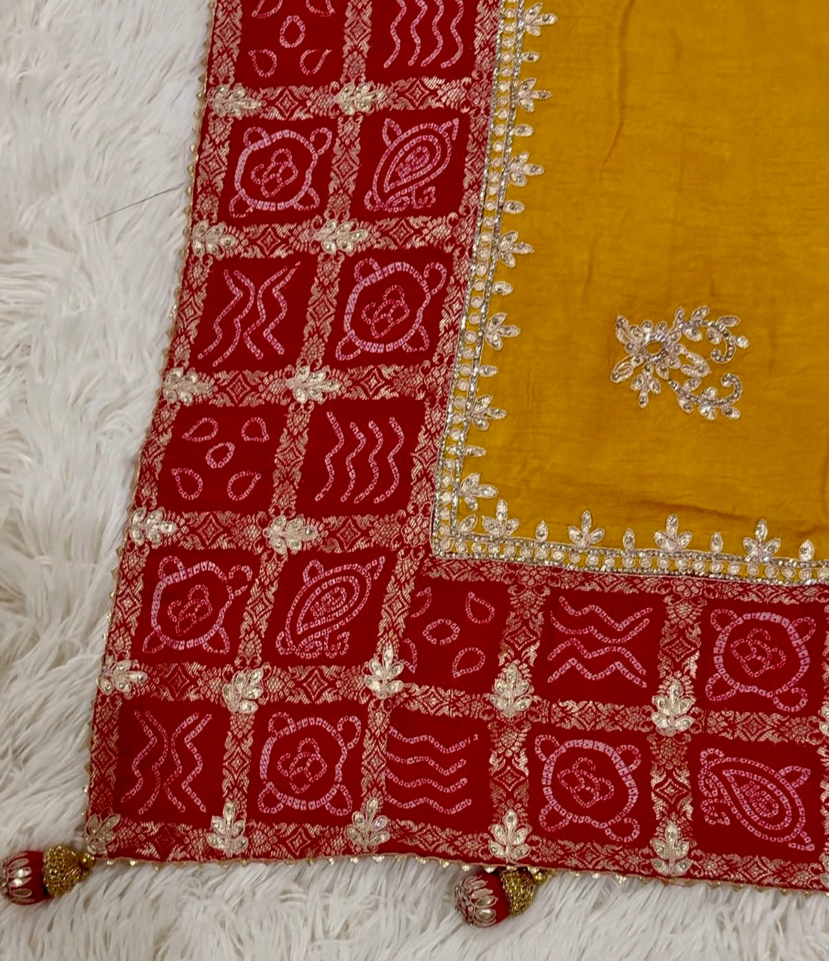 Designer Banarasi Upada Gajji Silk Saree | Bridal & Festive Saree